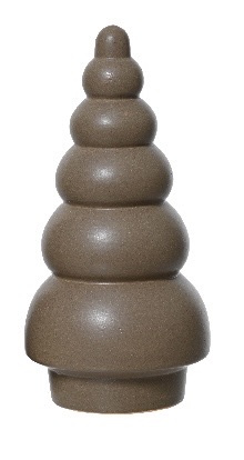 Porcelánový stromeček Chocolate Brown