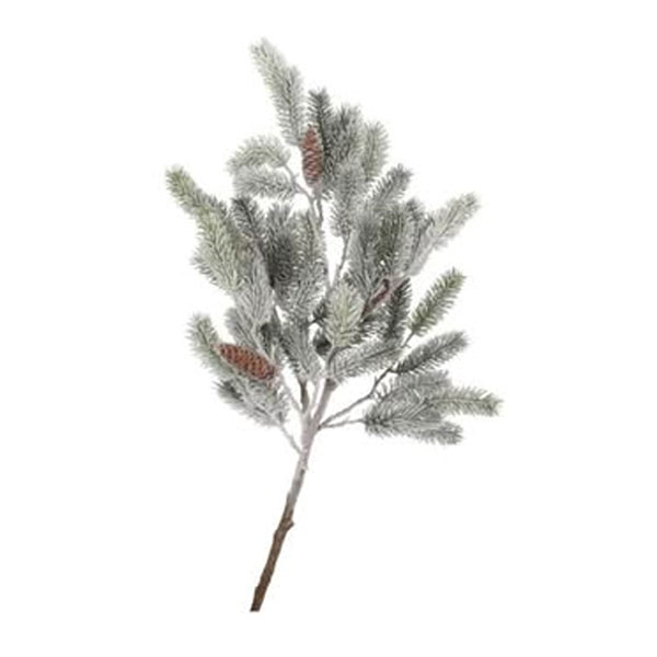 Frosted Forest – borovicová větvička se šiškami 