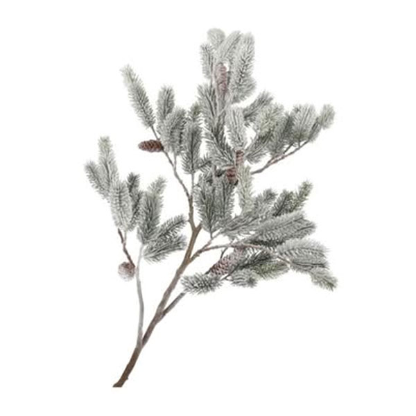 Frosted Forest – borovicová větvička se šiškami 