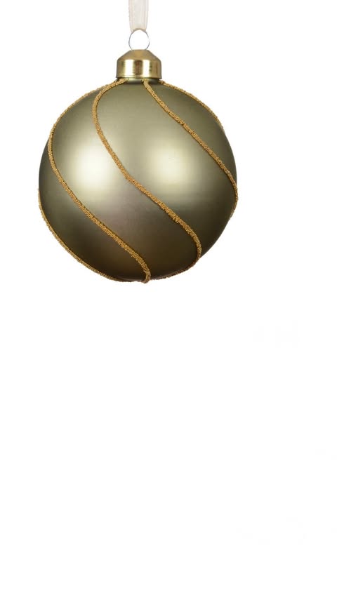 Vánoční ozdoba Golden Spiral 