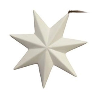 Keramická hvězda - 7 cípů